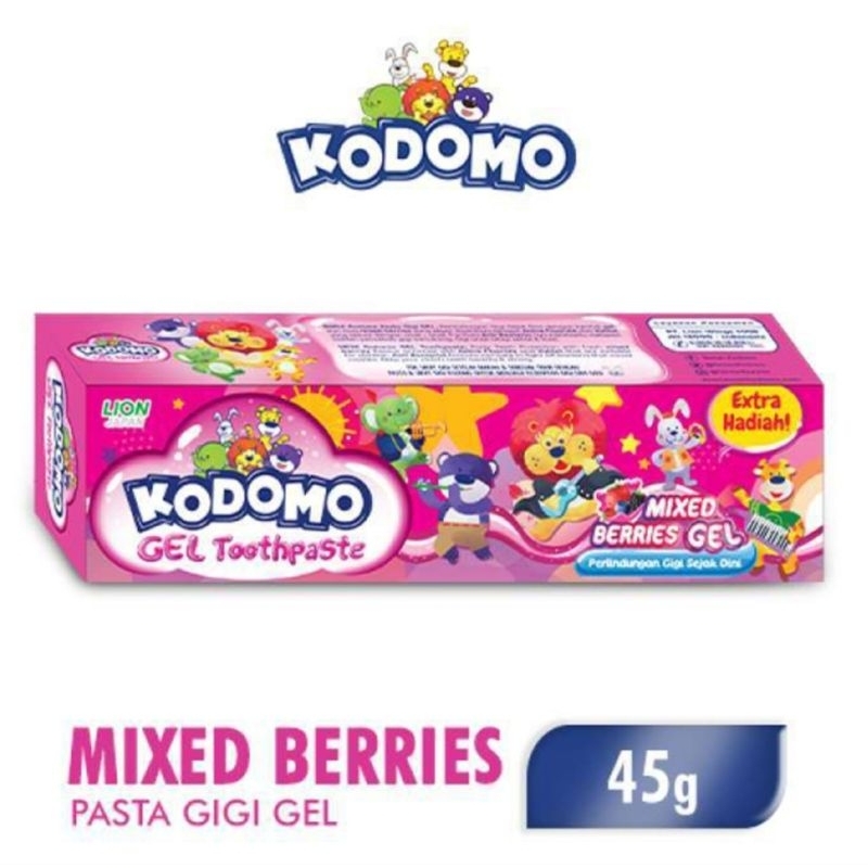 Kodomo Pasta gigi anak 45g/ Pasta gigi odol anak kodomo / odol anak kodomo / Pasta gigi kodomo