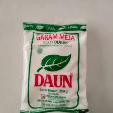 

Garam Halus Meja Daun 250gr