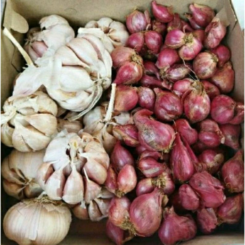 

Bawang merah bawang putih kemasan 1 kg