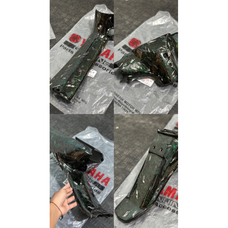 body set kasar fizr original baru skining carbon forget hijau diamond