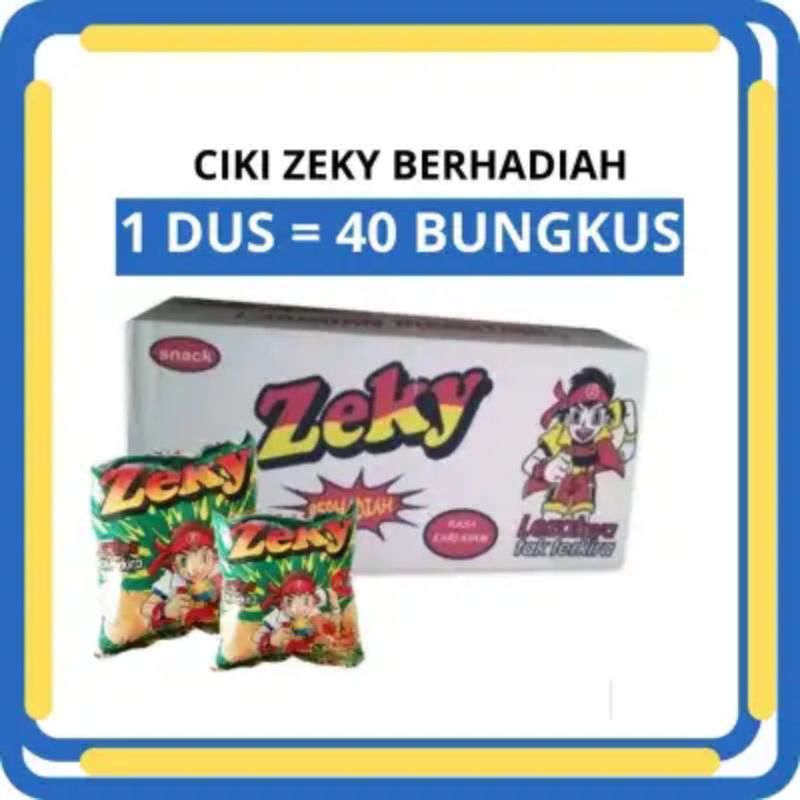 

Snack ciki zeky berhadiah