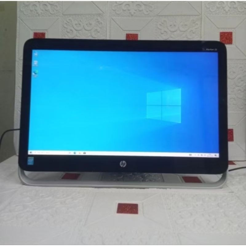 ALL IN ONE HP CORE I7 4790T RAM 4GB SSD 256GB 23INCH DAUBLE VGA