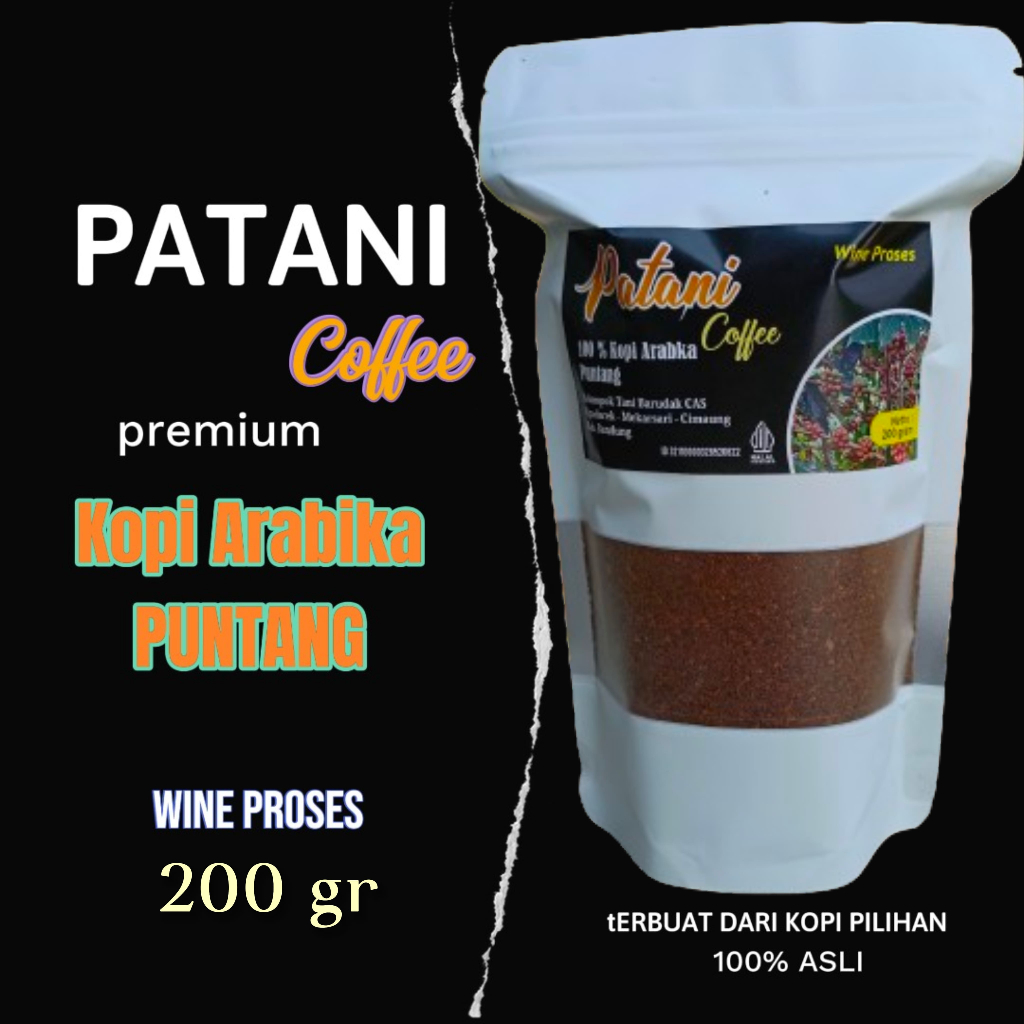 

Kopi Arabica Puntang Wine Process - PATANI KOPI: Rasakan Aroma & Cita Rasa Unik