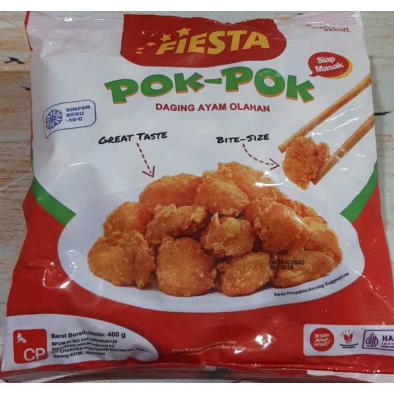 

Fiesta Pok-Pok Daging Olahan Ayam 400g