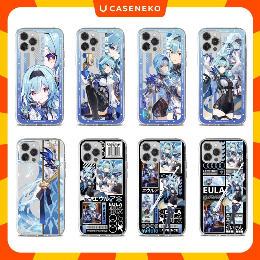 Case HP Eula Lawrence Genshin Impact Mondstadt Casing Custom