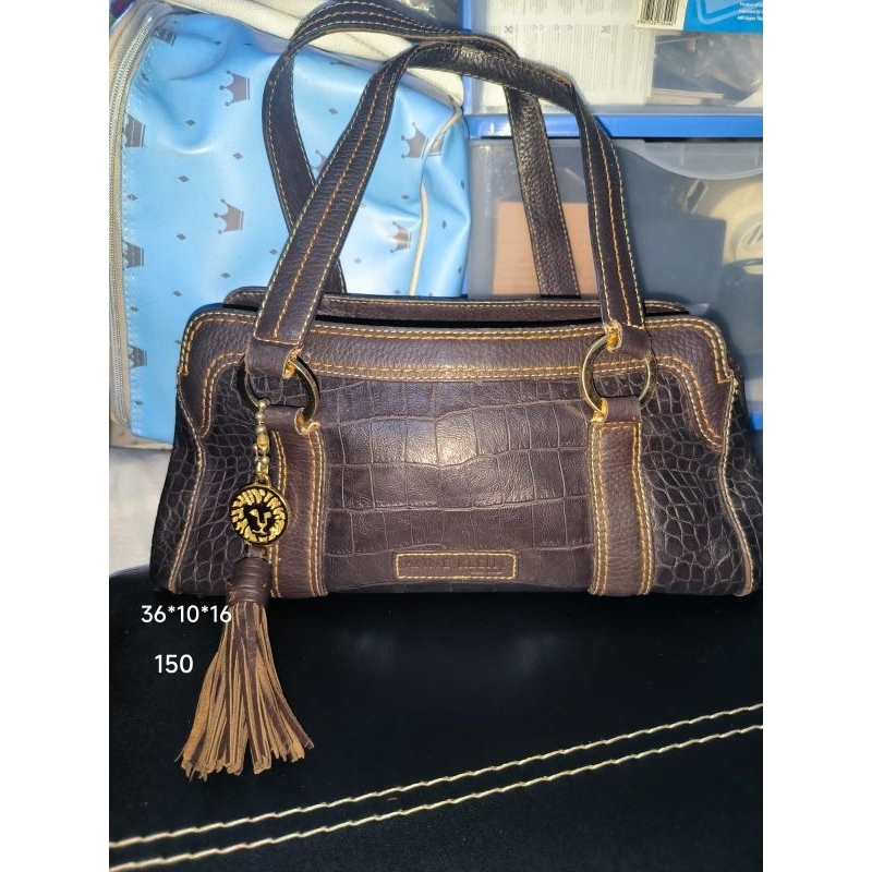 TAS TOTE BRANDED ANNE KLEIN KULIT ASLI