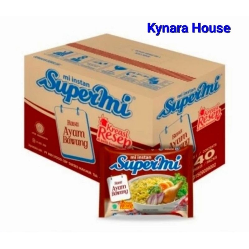 

Supermi Mie Instant Ayam Bawang 75gr (Karton)