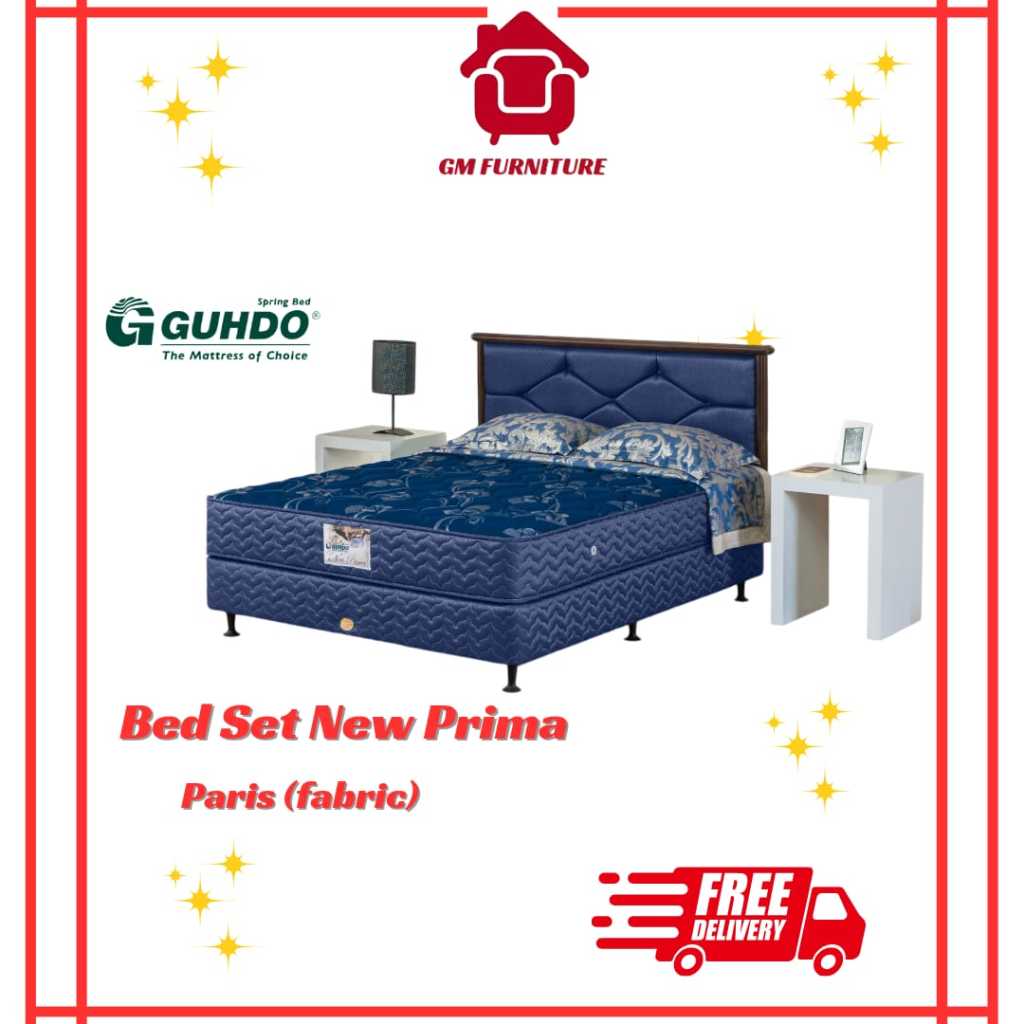 Guhdo Set Spring bed New Prima HB Prospine Full set - Paris (fabric)