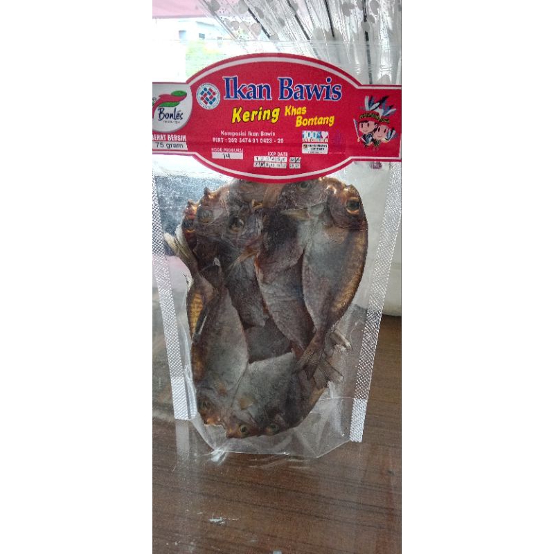 

ikan bawis kering khas bontang 75 gram