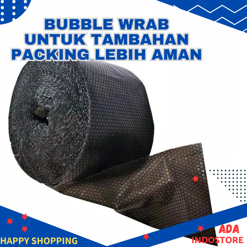 

PLUS TAMBAHAN PACKING BUBBLE WRAP UNTUK PAKET LEBIH AMAN