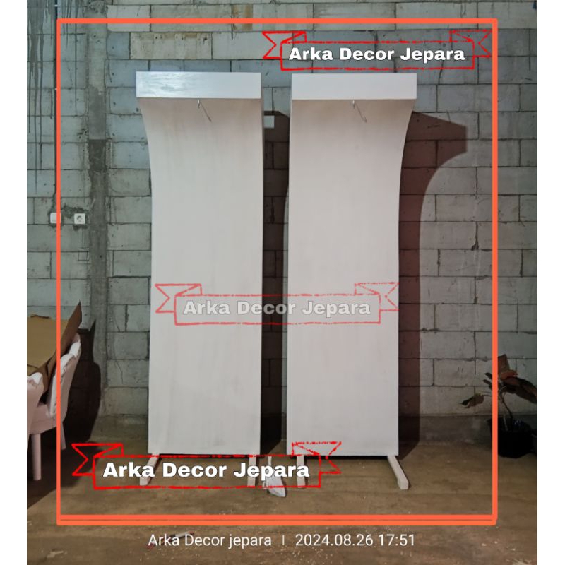 Backdrop pelaminan / Pelaminan backdrob wedding