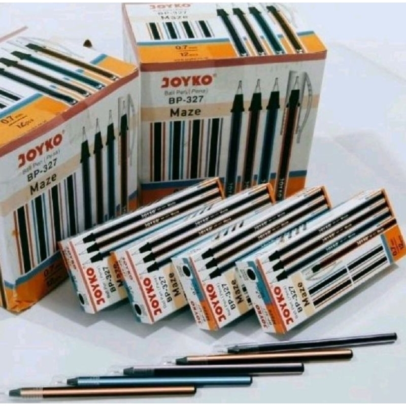

PULPEN WARNA HITAM MERK JOYKO ISI 12 PCS