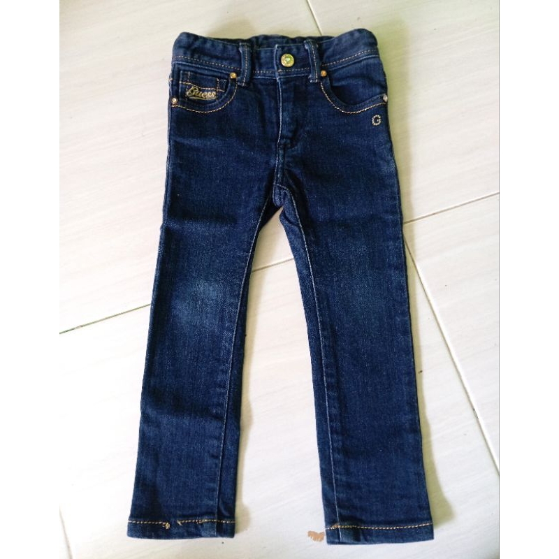 ( 2-3 tahun Guess ) preloved celana jeans anak cewek | PL celana jeans anak perempuan guess
