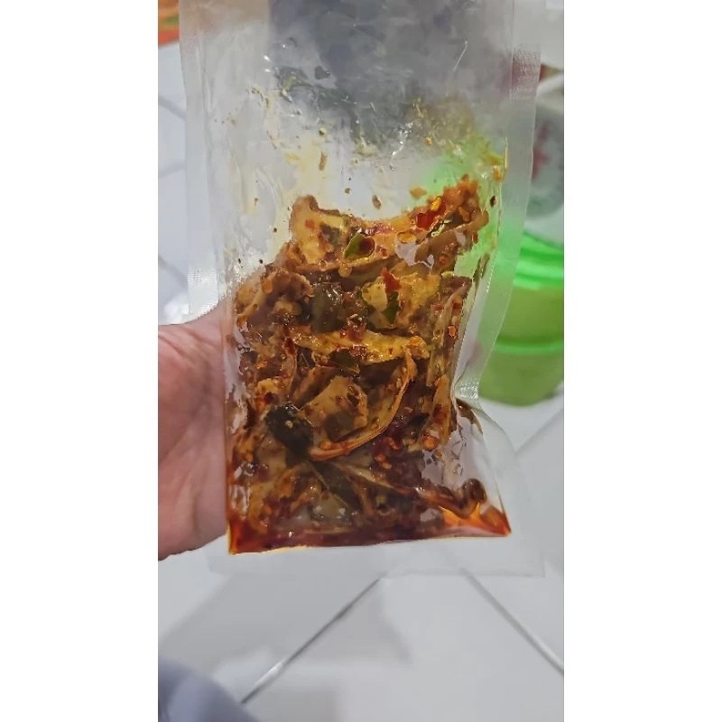 

Tulang Rangu Pedas 100gram