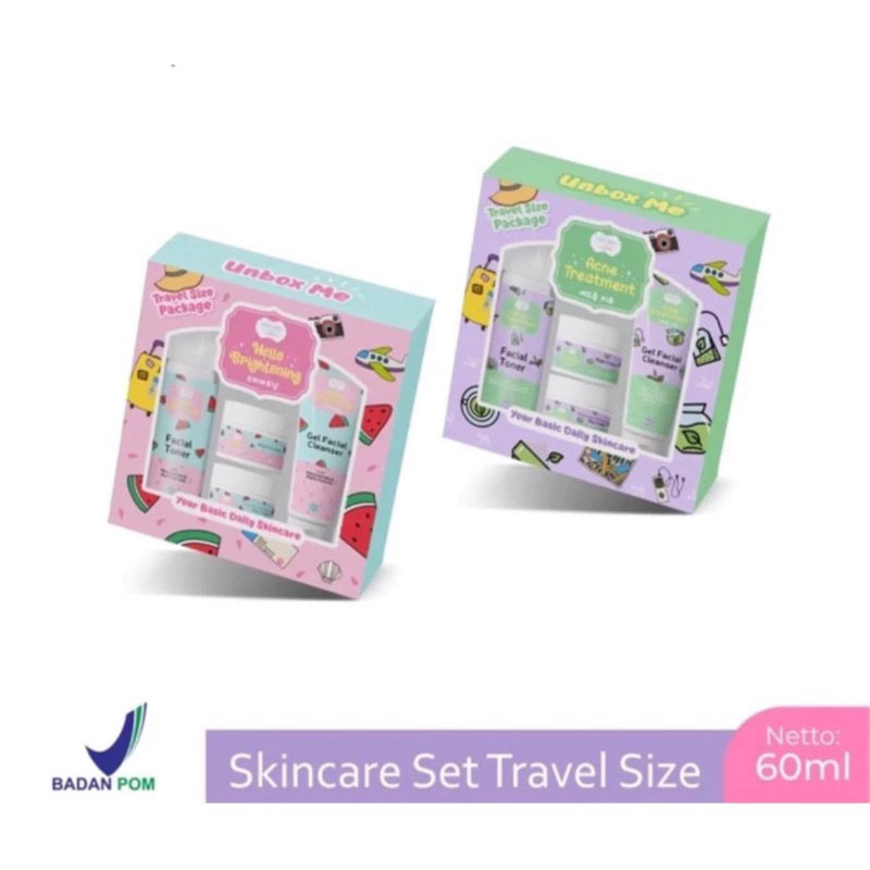 [READY SIAP KIRIM] YEPPU YEPPU BY KIYOWO SKINCARE TRAVEL SIZE