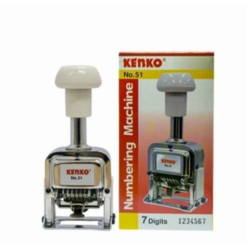 

Stempel Kenko No 51 Stamp Nomulator 7 Digit