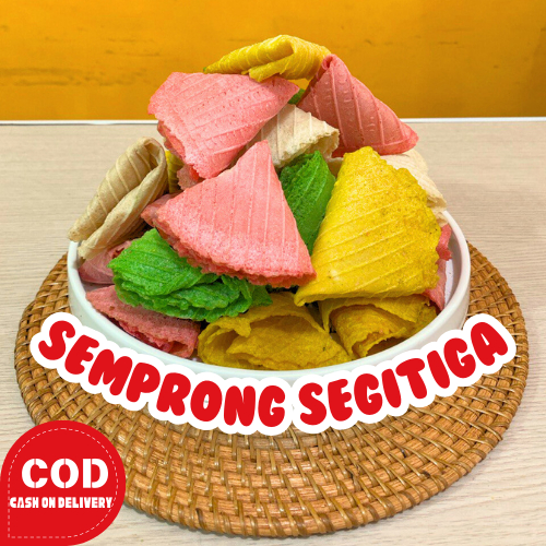 

Semprong Lipat Segitiga 125gram