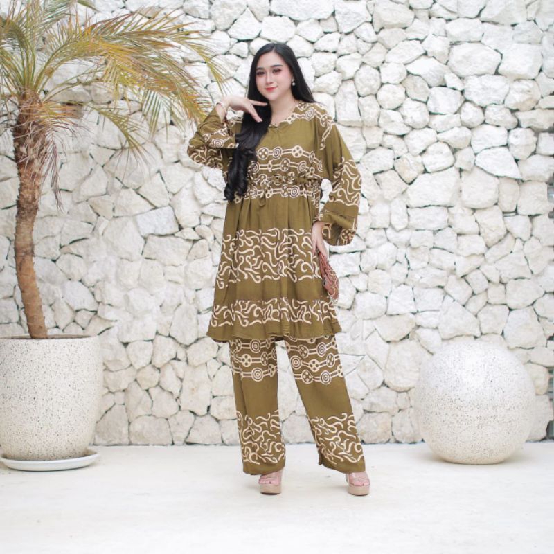 OneSet Tunik Wilona Jumbo Rayon Tebal