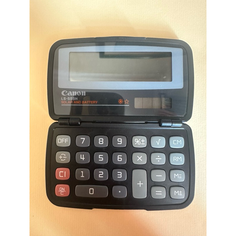 

canon solar calculator LS-555H