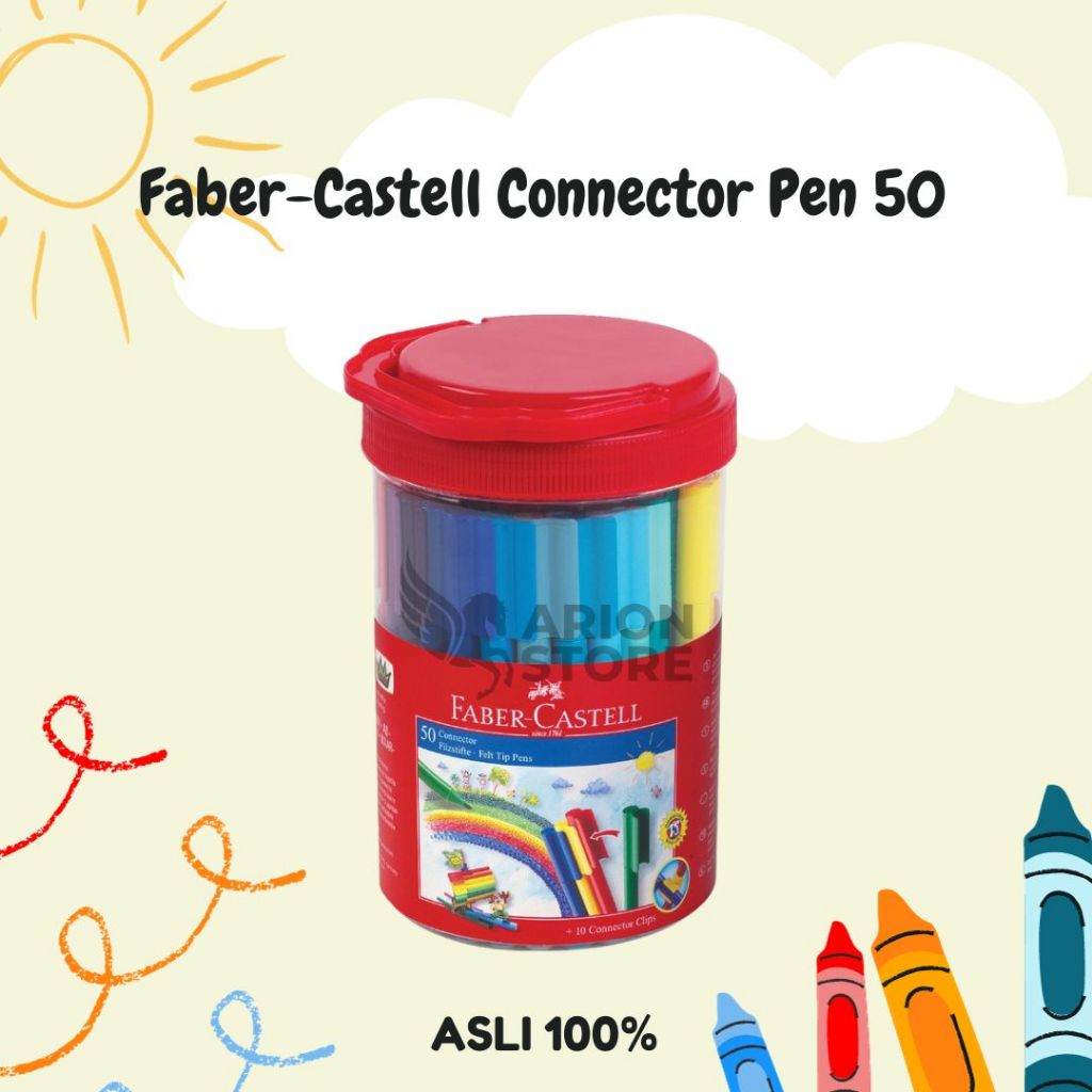 

[ARION STORE] CONNECTOR PEN SET 50 FABER CASTELL / FABER CASTELL [SET]