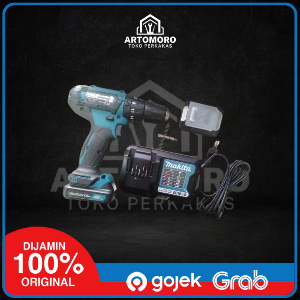Makita HP333DWYE Mesin Bor Baterai Cordless Hammer Drill 12V Max CXT