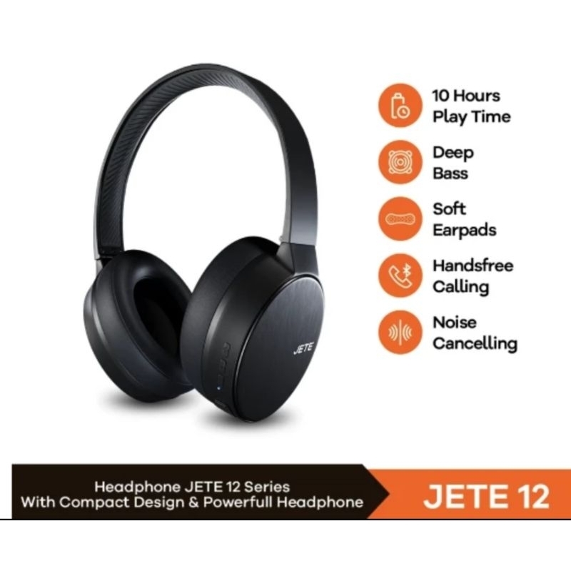 JETE 12 Headset / Handsfree / Headphone Bluetooth Headset Bluetooth Headphone Bluetooth JETE 12