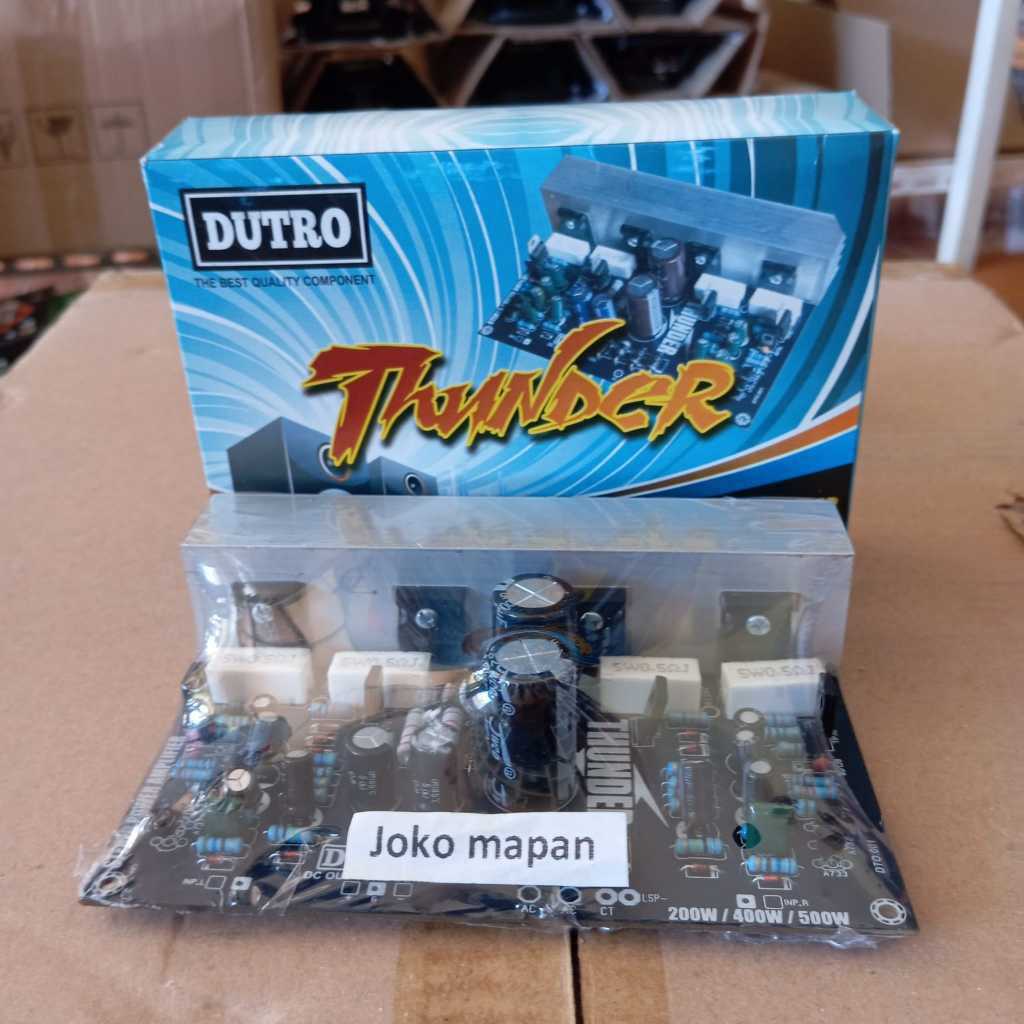 KIT POWER AMPLIFIER 150 WATT STEREO OCL + PSU shogun / Thunder