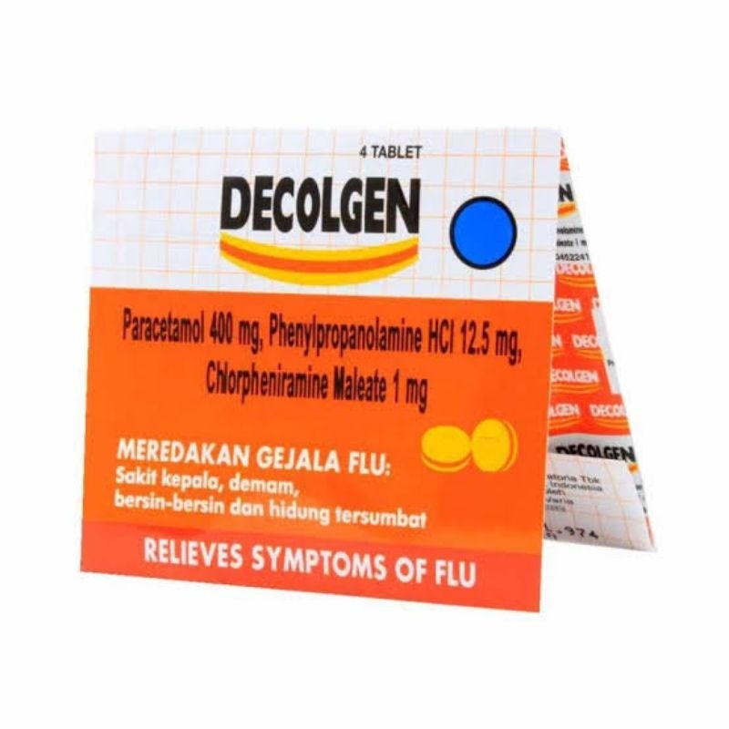 Decolgen Strip Obat Batuk & Pilek