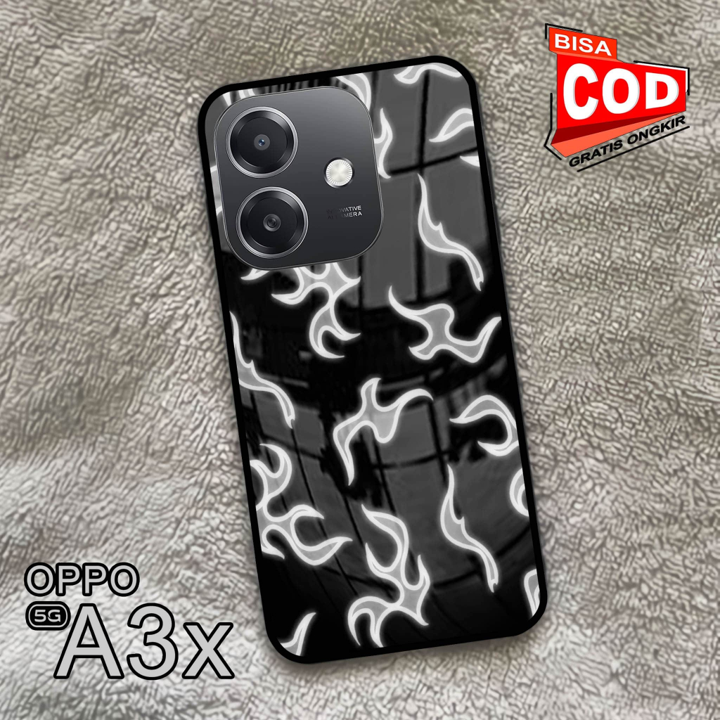 Softcase Kaca For OPPO A3X - Casing Handphone OPPO A3X [T68].