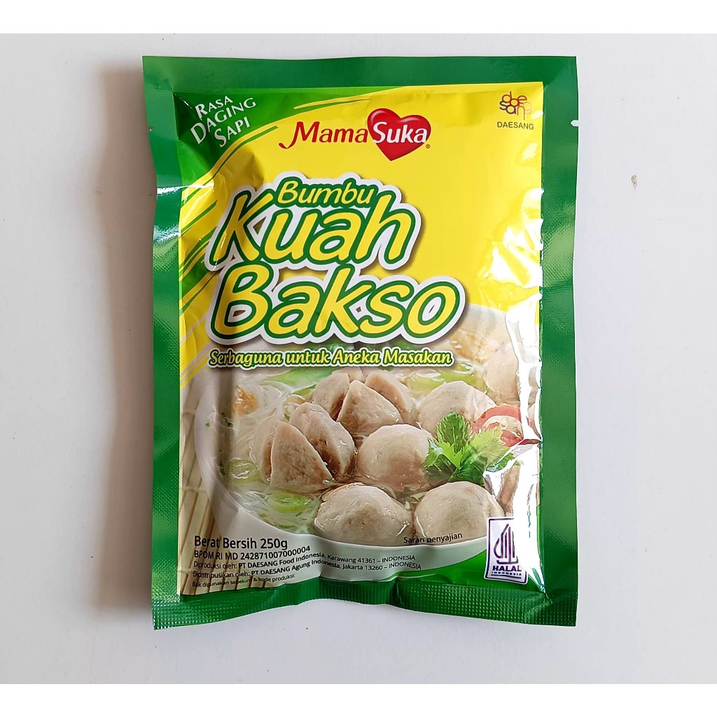 

Mamasuka Bumbu Kuah Bakso Sapi 250GR Mama Suka Kuah Bakso