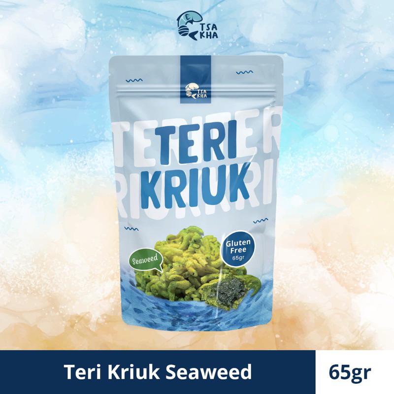 

Tsakha Fish- Teri Kriuk Rumput Laut|Teri Crispy Gluten Free Rumput laut