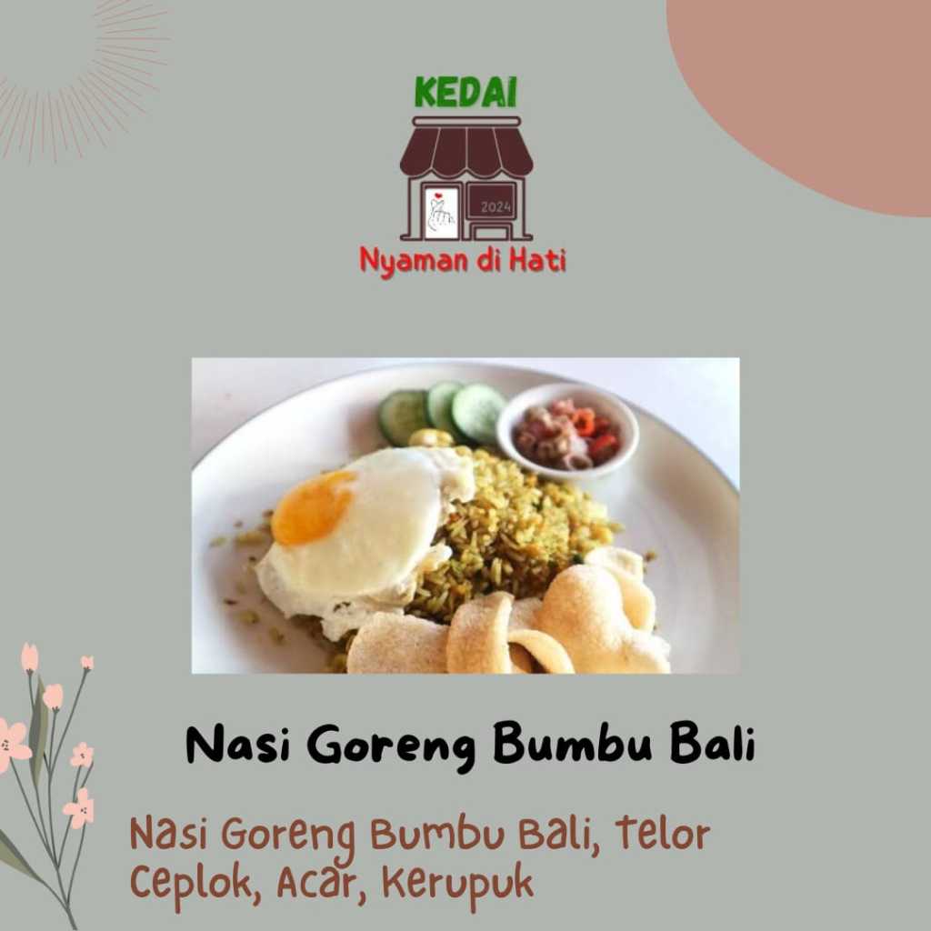 

Bisa Dadakan Nasi Goreng Bumbu Bali Halal