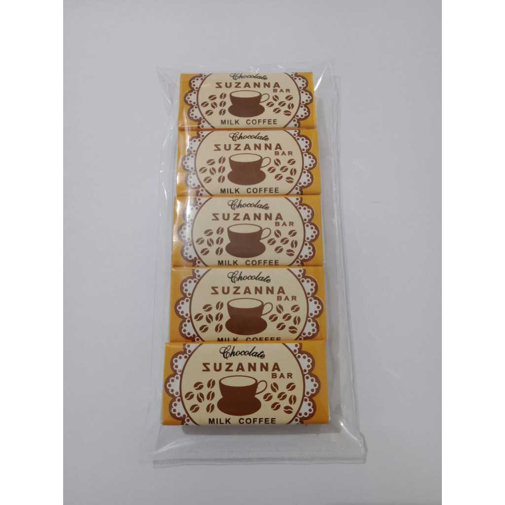 

SUZANNA COKLAT BAR MILK COFFEE 1 PACK@10PCS