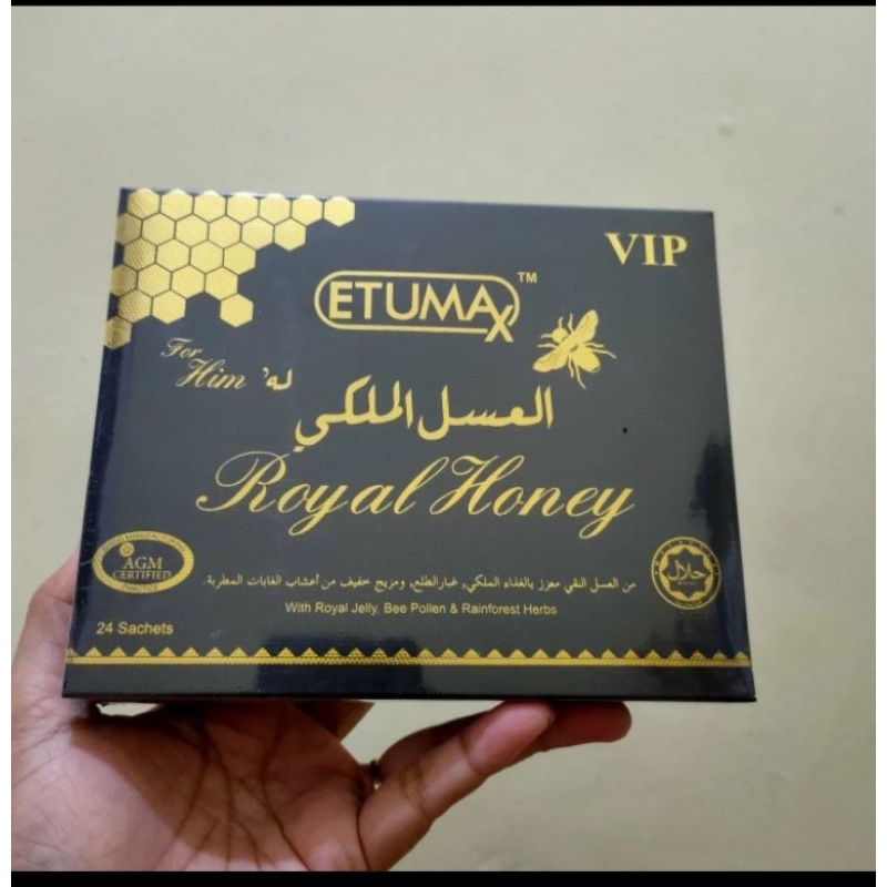 MADU ETUMAX ROYAL HONEY ISI 12SACHET