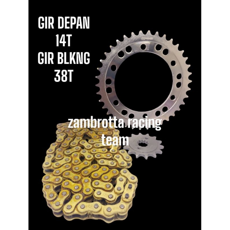 GIR SET GIR PAKET CBR 250 R CB 250 R-14T-38T-520H-108 L