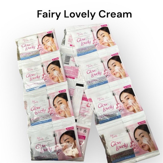 FAIRY & LOVELY CREAM (GLOW & LOVELY CREAM) PENCERAH SACHET ( 1 renceng isi 12 sachet)