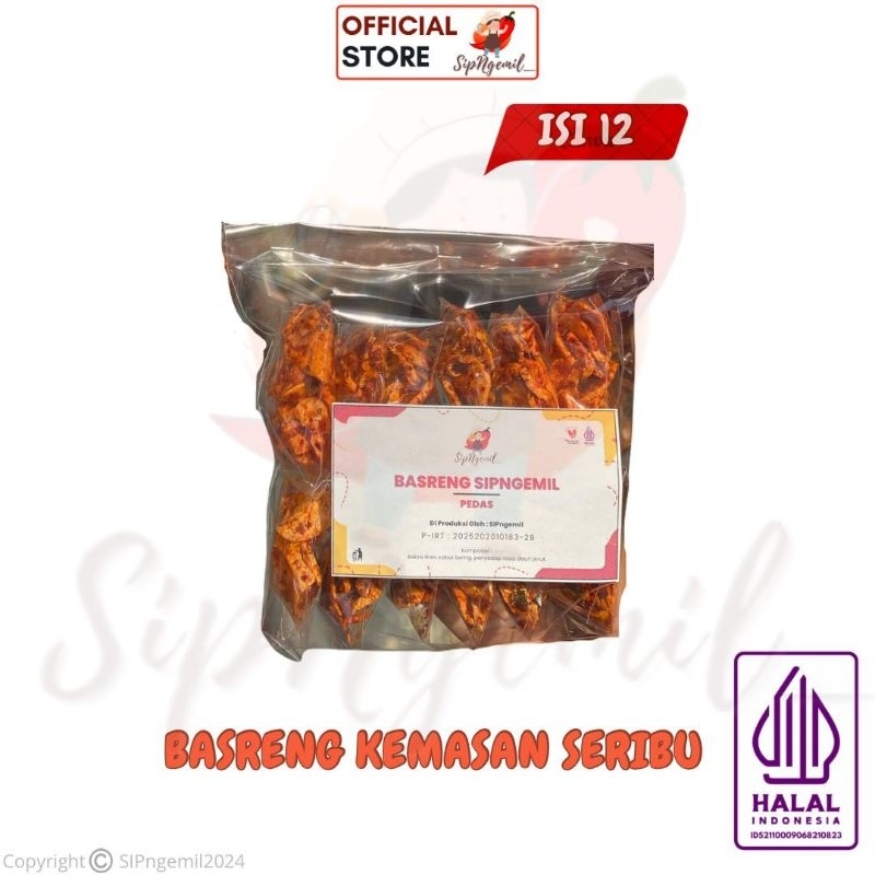 

BASRENG SERIBUAN isi 12 pcs (Pedas Original)