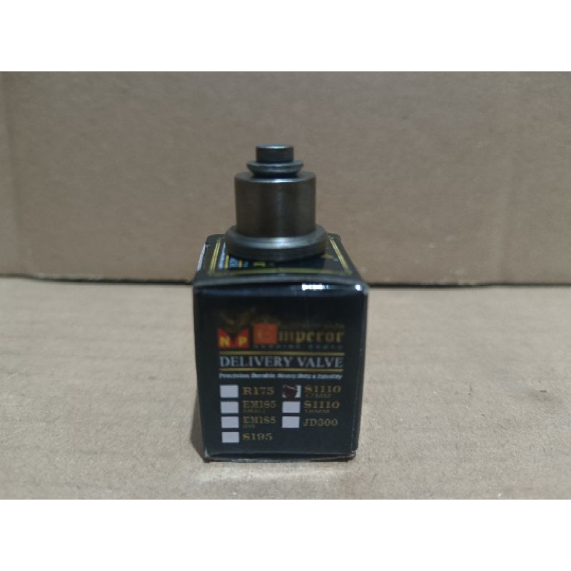 Delivery Valve (Small/Kecil/17mm) Mesin Diesel Dongfeng S1105/S1110/S1115/ZH1105/ZH1110/ZH1115 NP Em