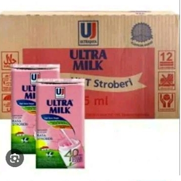 

Ultra Milk 125ml Strowbery,Coklat,Full Cream Dus