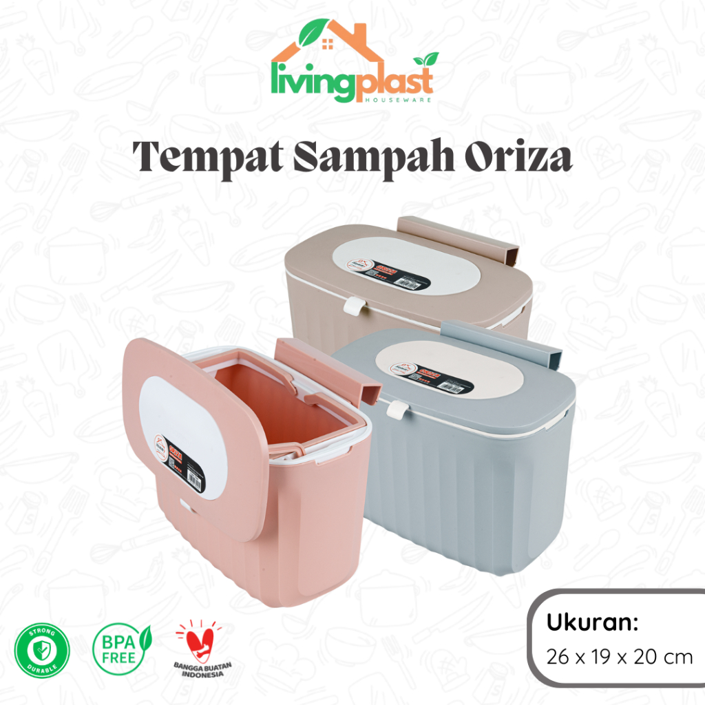 Tempat Sampah Gantung Oriza / Tempat Sampah Mobil / Tempat Sampah Dapur
