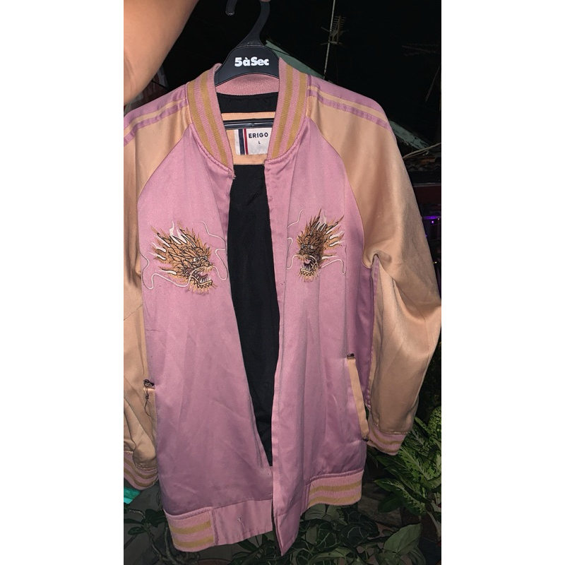 Sukajan Erigo Dragon Pink