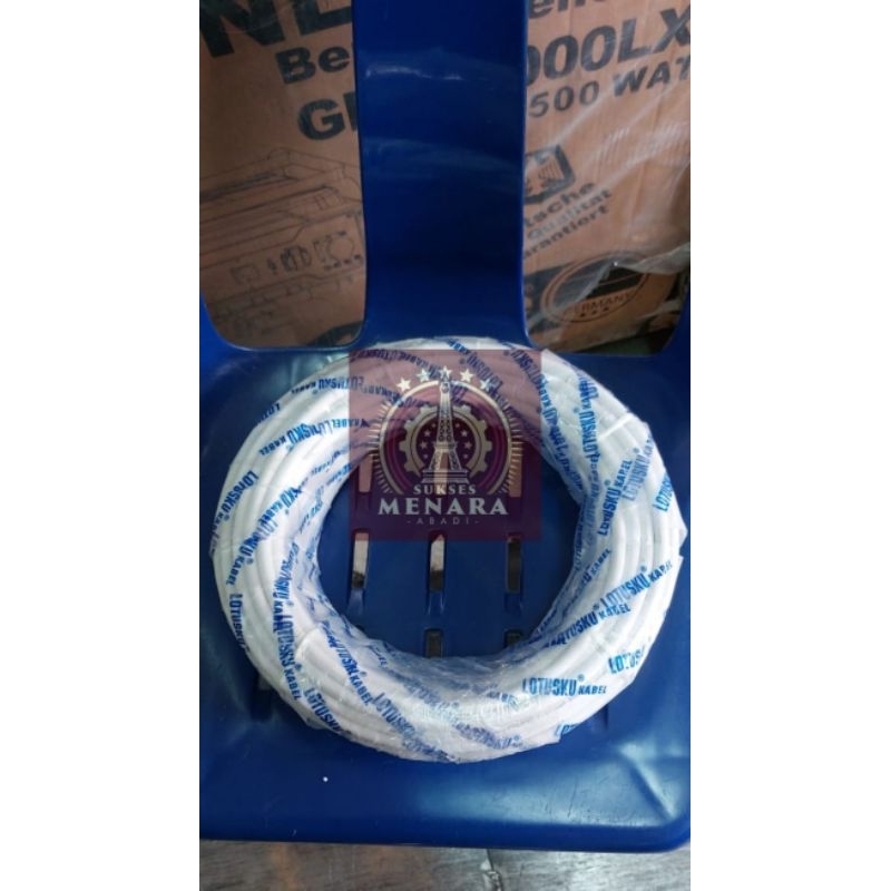 Kabel Listrik LOTUS 50 meter// 2x1,5 mm