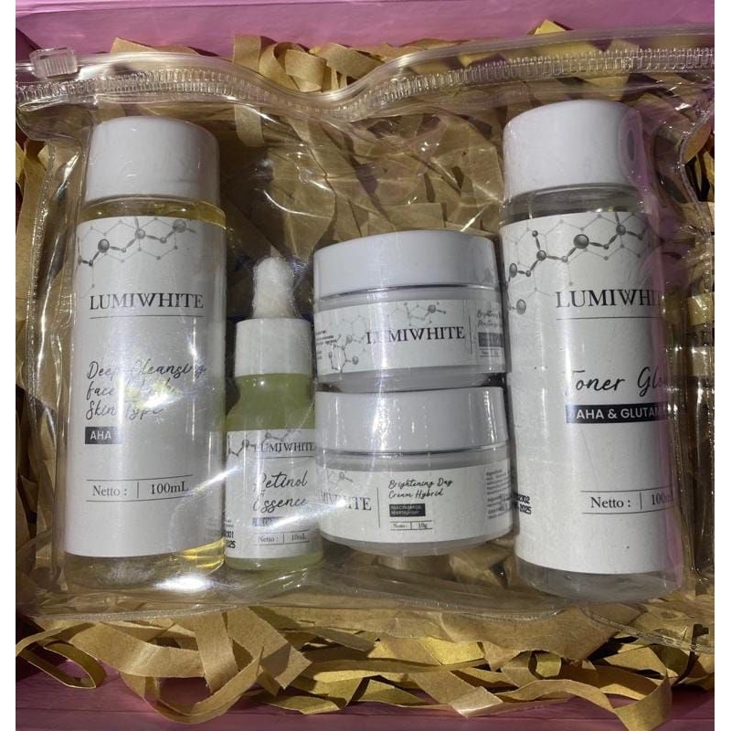 LUMIWHITE SKINCARE PAKET BRIGHTENING SERIES / WHITENING SERIES