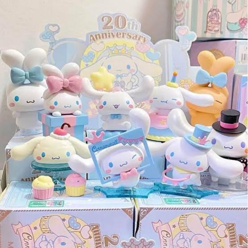 ien ien MINISO Sanrio Cinnamoroll 20th Anniversary Birthday Series