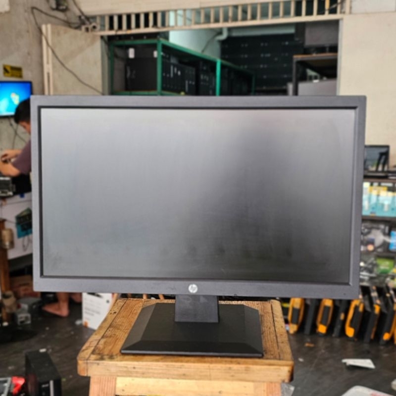 MONITOR LED HP P204V HDMI 20 INCH WIDE SCREEN HDMI MURAH LEBAY