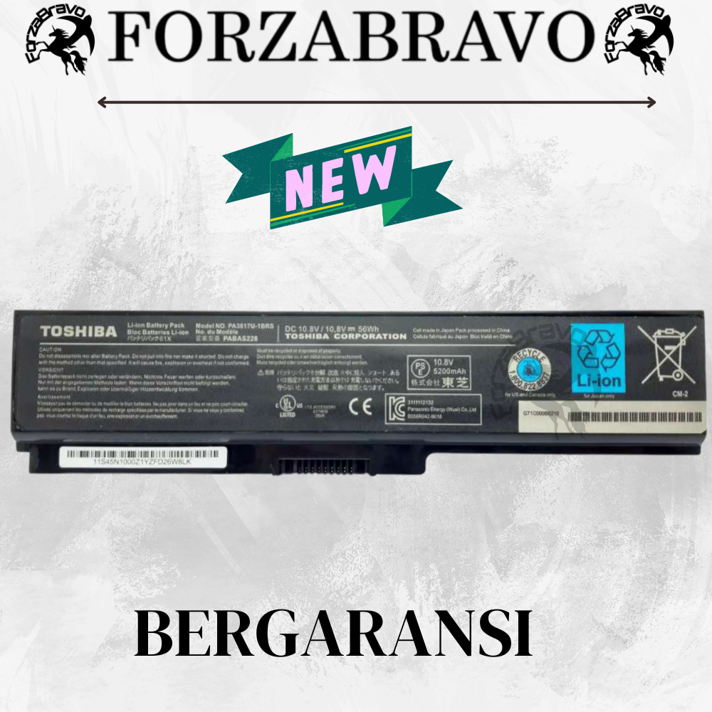 Baterai ORI Toshiba Satellite C600 C640 C645 C635 C605 PA3817U-1BRS