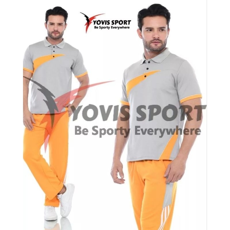 Setelan Wangky Pria lengan pendek yovis sport