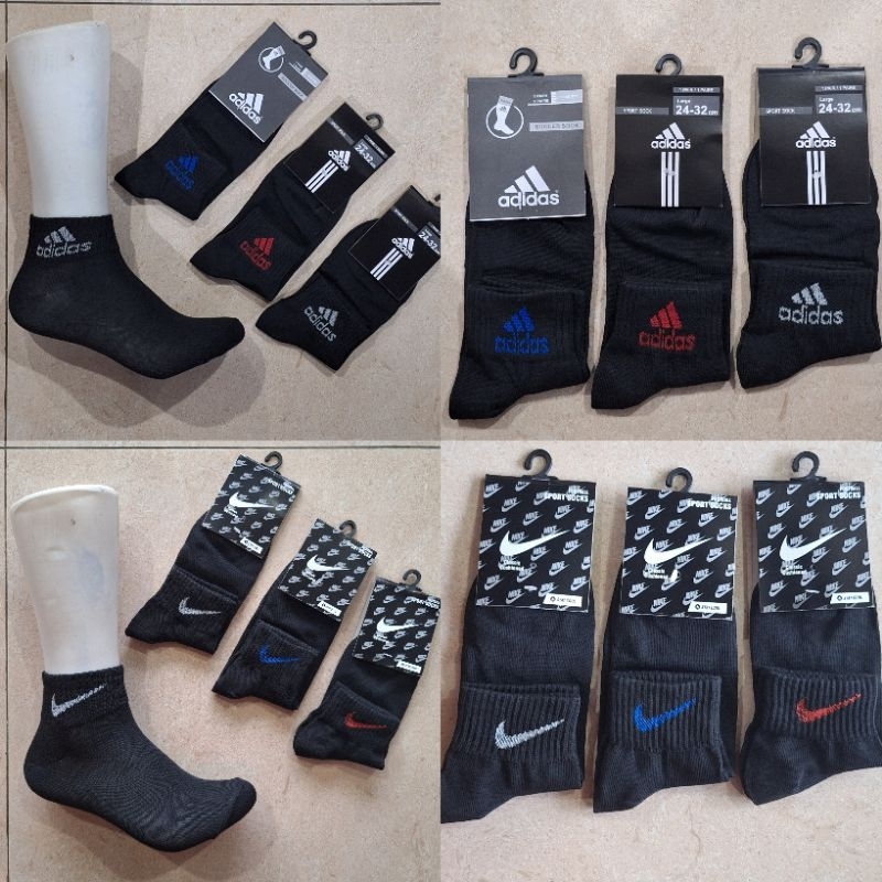 PROMO 1 LUSIN kaos kaki pendek / Grosir kaos kaki pendek olahraga