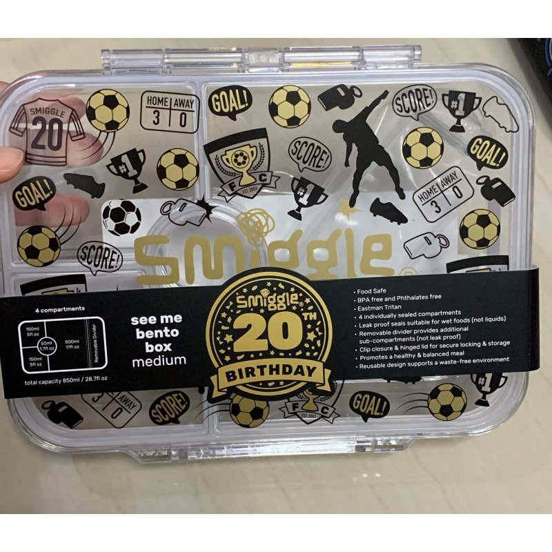 kotak makan (bento) smiggle original
