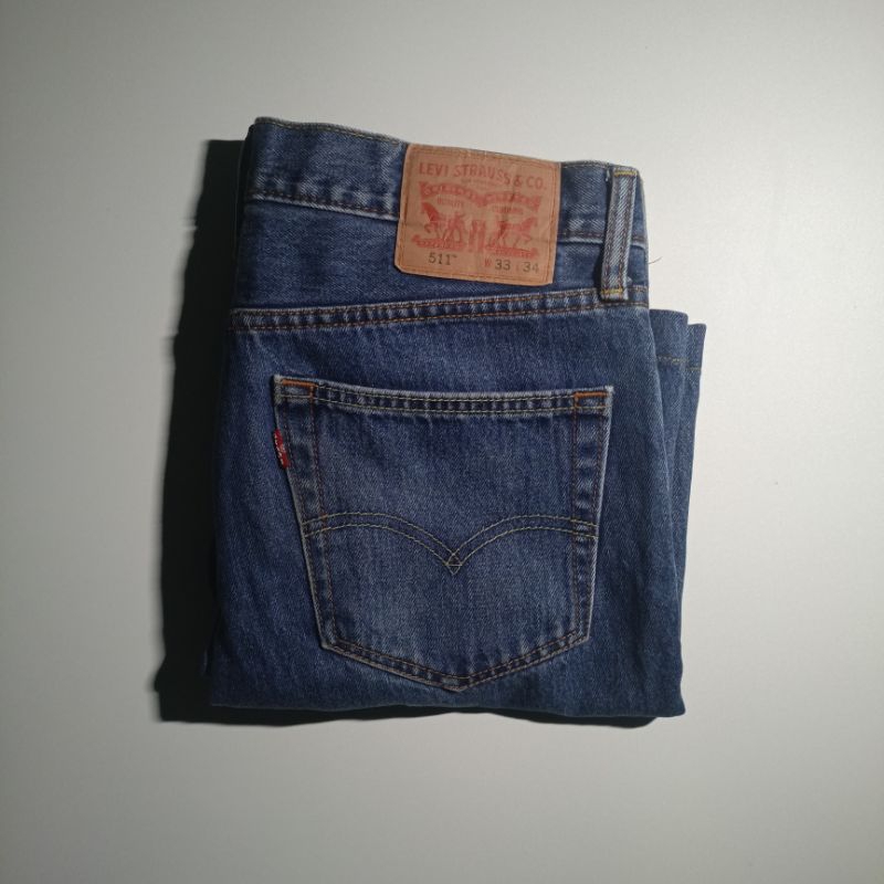 Levis 511 Denim Pendek Second